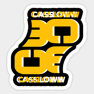 Cassloww (FW) #04 Sticker